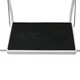 image 2 of Foldable 2 Step Ladder Stepladder Non Slip Tread Safety Steel | White