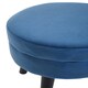 image 4 of Interiors by Premier Midnight Velvet Stool, Adjustable Living Room Footstool, Ergonomic Sofa Footstool