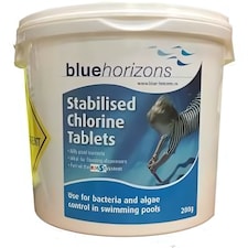 Blue Horizons Large Chlorine 200g Tablets 5kg - 5 Kg
