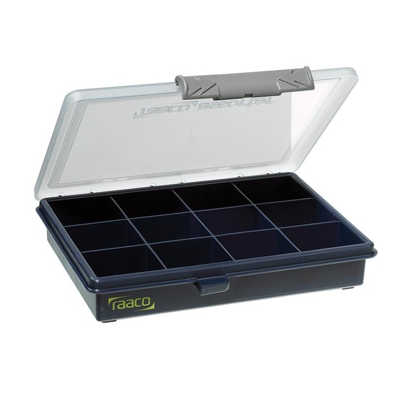 Raaco A6 Profi Service Case Assorter 12 Fixed Compartments - Multi Colour - One Size Multi