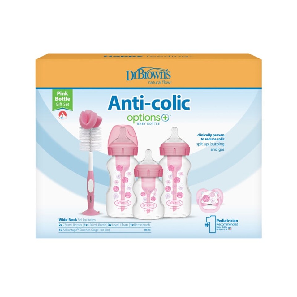 image 1 of Dr Brown's Options+ Gift Set Pink