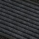image 4 of Millbrook Stripe Embossed Backed Polypropylene 25x60cm Grey Doormat