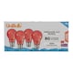 image 1 of UniBulb B22 GLS 40W 1000K Fireglow Red Light Bulb - Pack of 4 | Red | 4