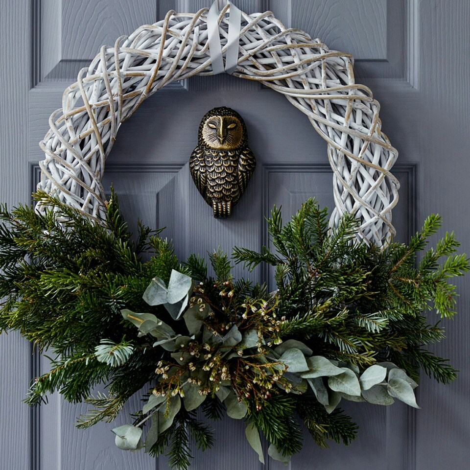image 1 of Cast Iron Owl Door Knocker