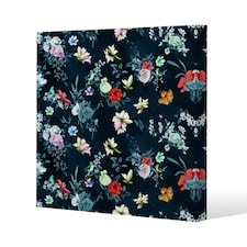 Roses & Other Bright Flowers (Canvas Print) 101 x 101 x 4cm