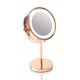 image 1 of Rose Gold Double Sided LED Cosmetic Mirror