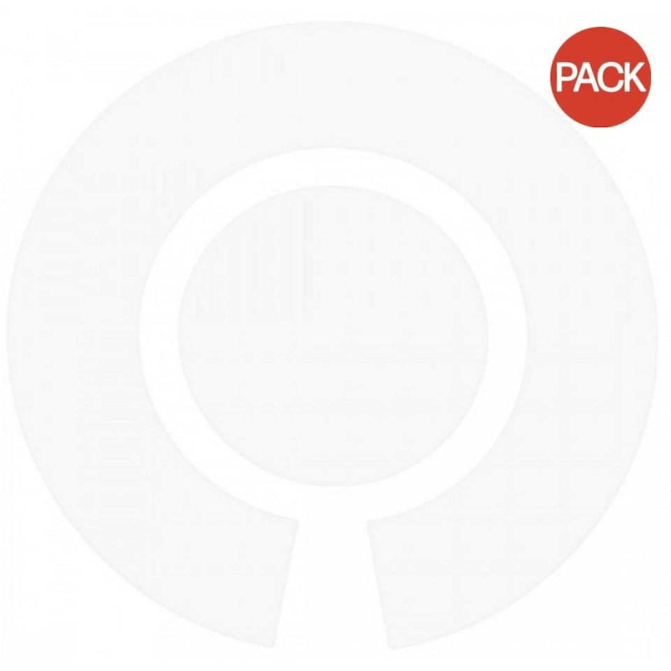 Henselite Bowls Marker Labels (Pack of 4) - White - One Size