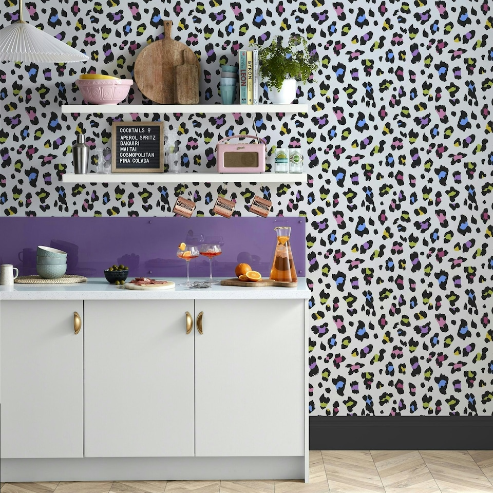 image 1 of Envy Big Cat - Confetti Wallpaper Multi | Multi