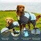 image 2 of Henry Wag Waterproof Dog Coat With Adjustable Collar (Medium 45cm)