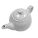 image 3 of Carnaby Islington Large 1L White Ceramic Teapot & Lid Dishwasher Microwave Safe Glossy