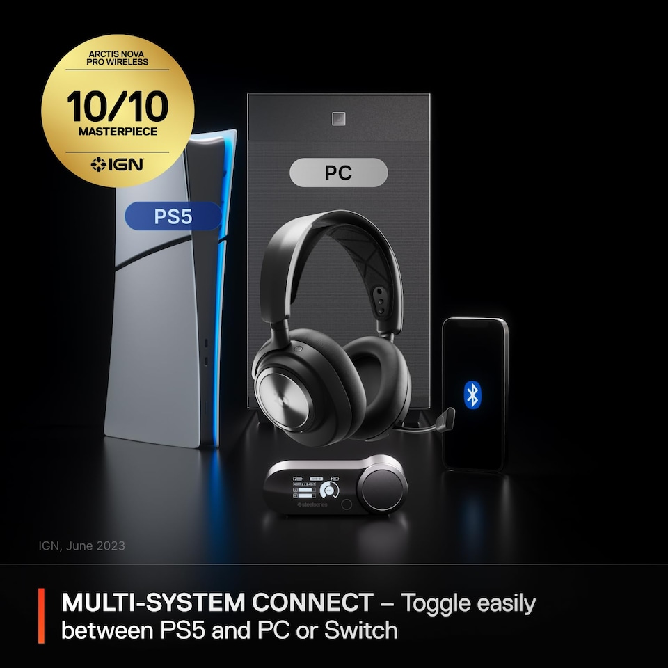 STEELSERIES ARCTIS NOVA PRO WIRELESS 61520 - Tesco Groceries