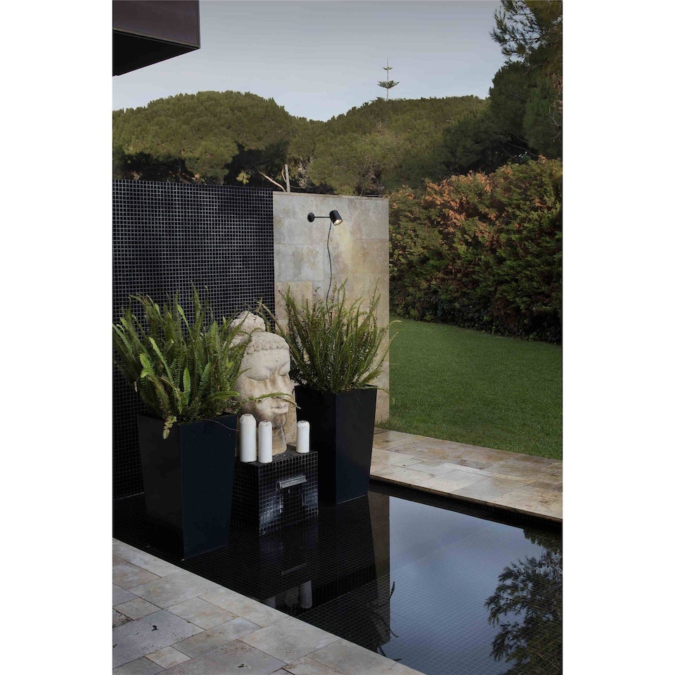 image 1 of Flow 1 Light Outdoor Display & Spot Black IP65, GU10
