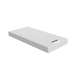 image 2 of Visco Therapy Foam Mattress 18cm - Medium Comfort, Cooling Layer, UK Made | White | White | European Single | 1
