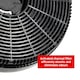 image 5 of SPARES2GO Charcoal Filter for Russell Hobbs RHGCH601 RHGCH901 RHGCH702 RHGCH902 RHGCH603 RHGCH903 RHGCH904 (x 2)