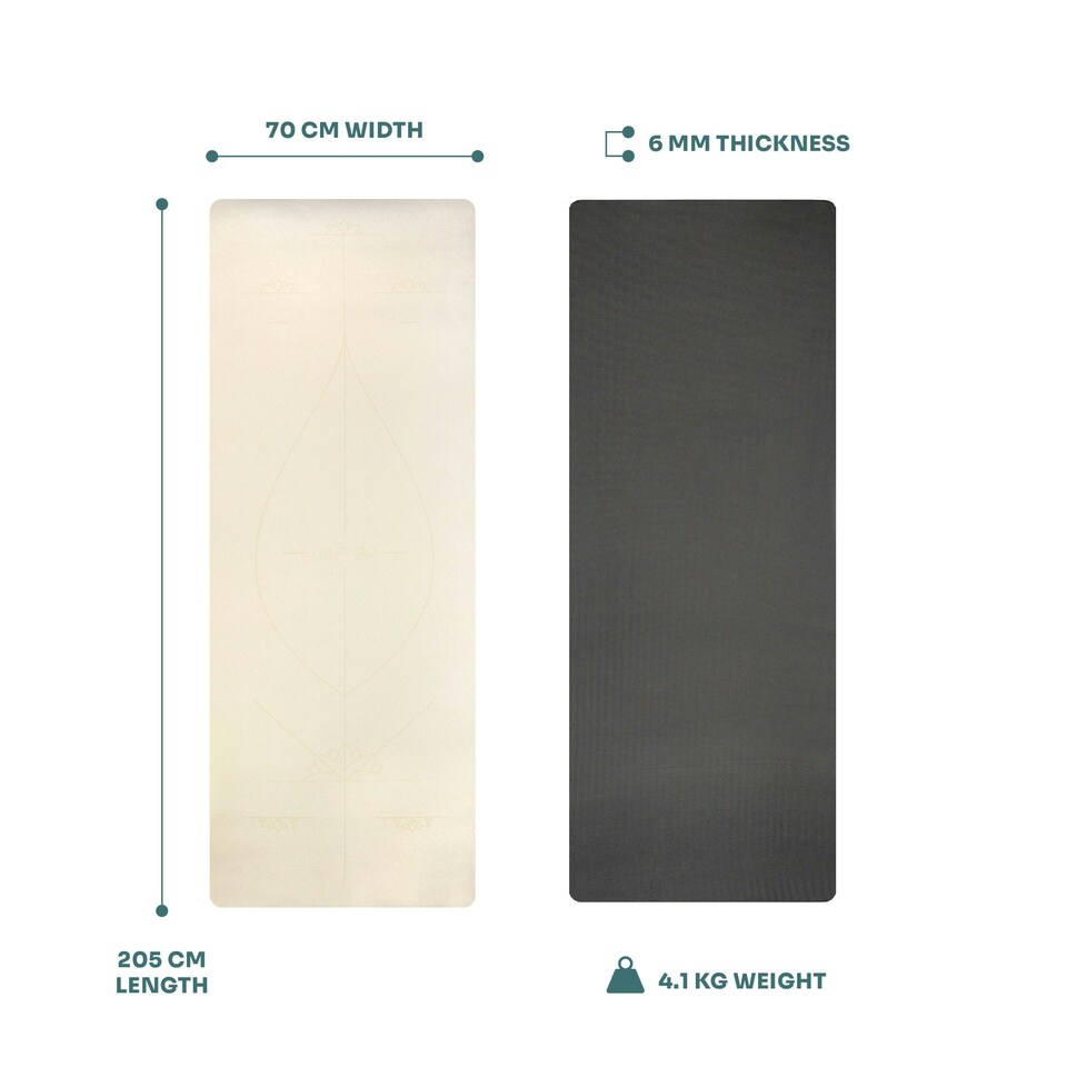 image 1 of Myga Cream Extra Large XL Alignment mat