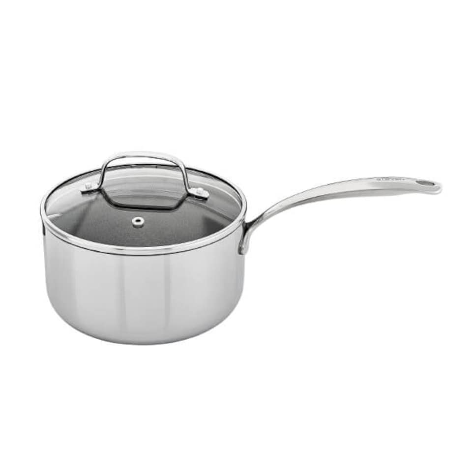 image 1 of Stoven Hextra 18cm Non-Stick Saucepan with Lid