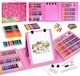 image 1 of Artworx Drawing Set for Kids - 118 Piece Kids Art Set & Case - Painting and Colouring Set for Kids | Multi