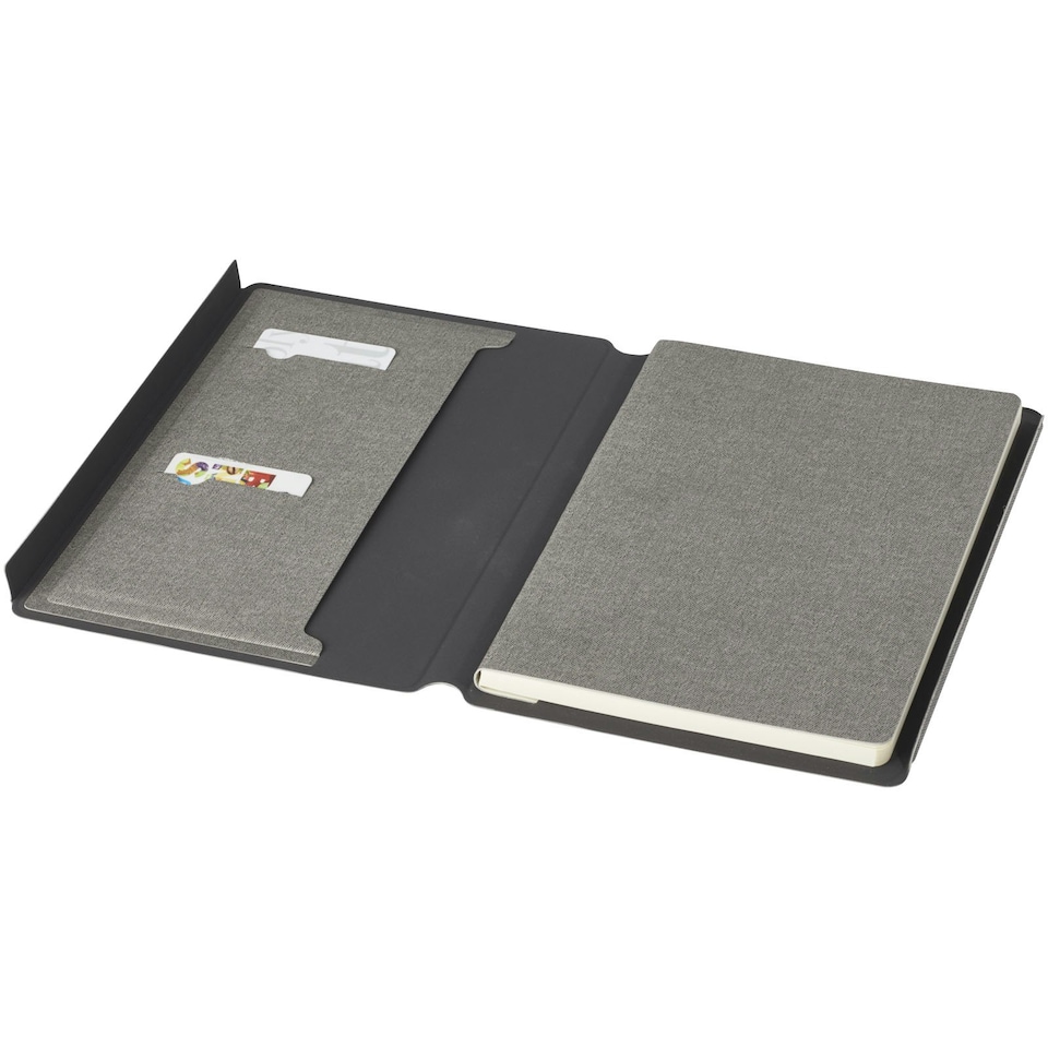 image 1 of Notu Recycled Padfolio - Grey - One Size