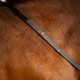 image 7 of LeMieux Soft Rubber Reins with Stoppers Silver | Cob