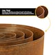 image 4 of Nicoman Pre Rusted Metal Lawn Edging Border, Garden Edging | Bronze | Rust | 5m | 1