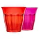 image 4 of Rink Drink Coloured Plastic Tumblers - 250ml - 6 Colours - Pack of 12 | Multi | Multicolour