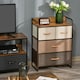 image 2 of HOMCOM Closet Dresser, Dresser Tower With 4 Easy Pull Fabric Drawer Steel Frame