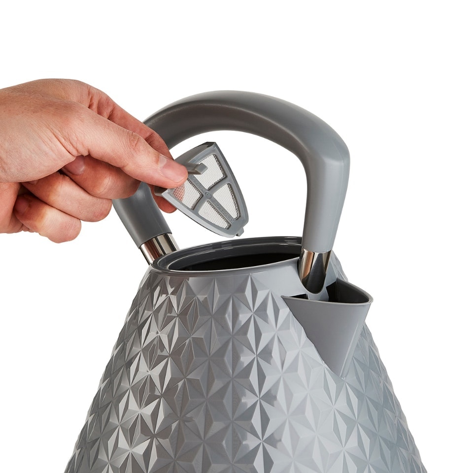 image 1 of Morphy Richards Vector Kettle And Toaster Grey Bundle Grey