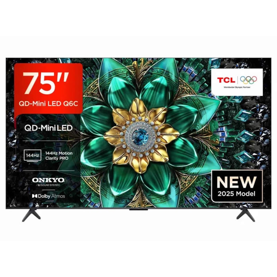 image 1 of TCL 75Q6C 75inch 4K UHD Mini LED SMART TV WiFi Google TV