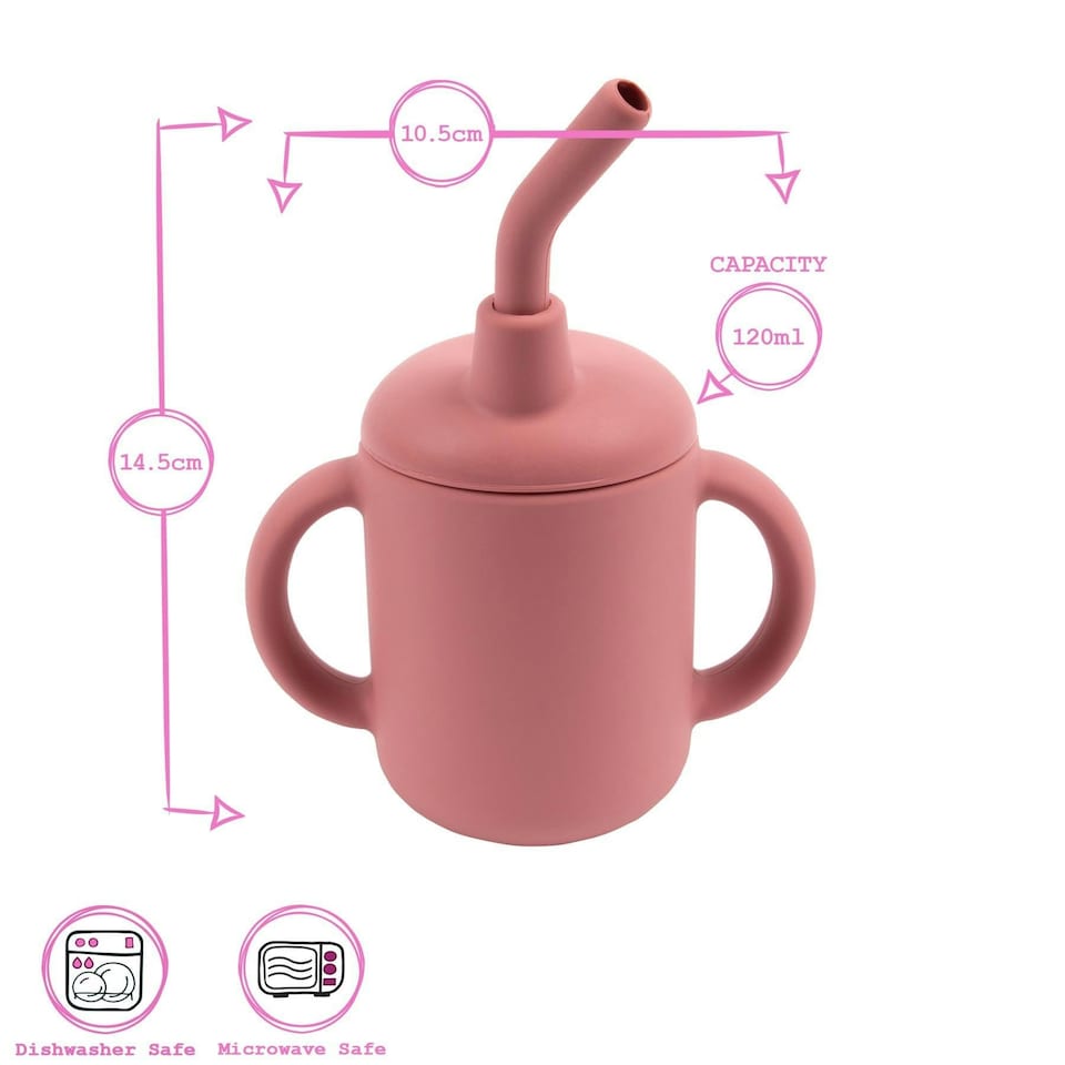 image 1 of Tiny Dining 4pc Baby Silicone Suction Feeding Set - Ochre