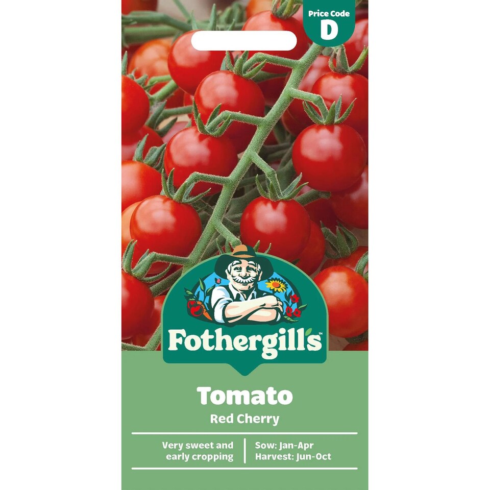 image 1 of Fothergills Premium Tomato Seeds - Red Cherry