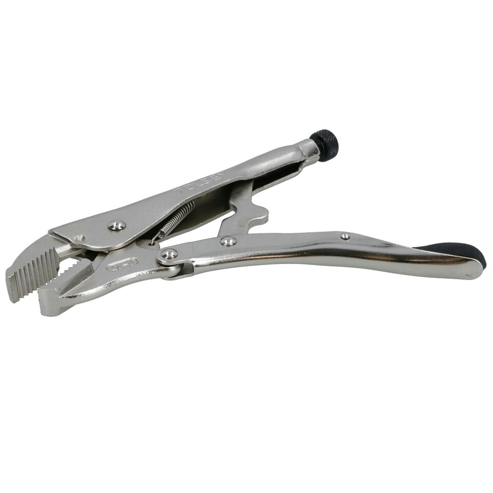 image 1 of Straight Jaw Locking Pliers 10" (250mm) Adjustable Mole Vice Grip Clamp