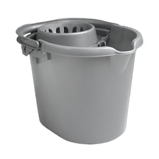 Casa 16L Mop Bucket Silver - One Colour - One Size