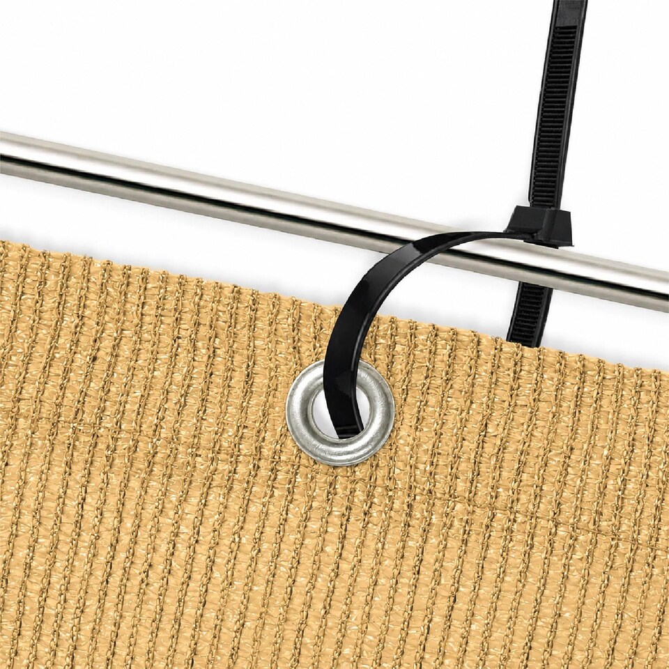 image 1 of True Products Sand Privacy & Balcony Screening Net Heavy Duty 180gsm with Eyelets 1.83m x 4m