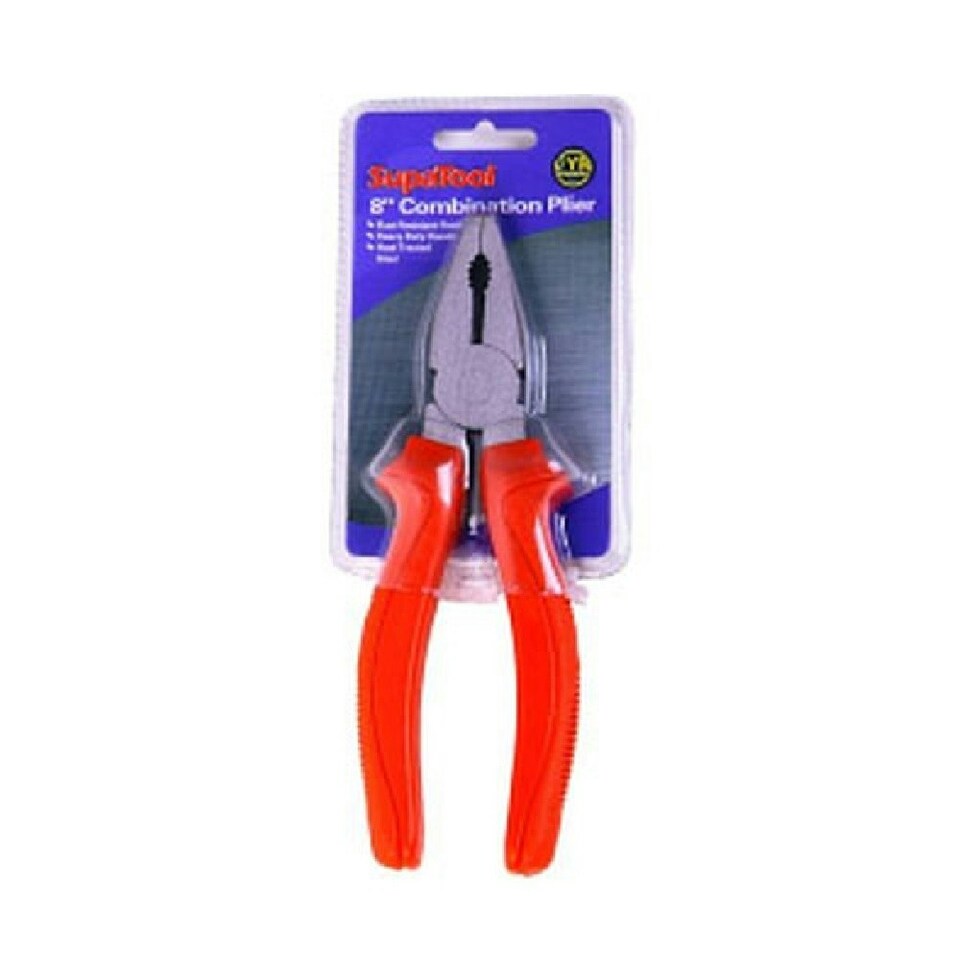 image 1 of SupaTool Combination Plier - Red - 15cm