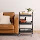 image 7 of Vonhaus Storage Trolley 3 Tier Bathroom & Kitchen Storage