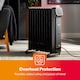 image 8 of GEEPAS Digital Oil Filled Radiator Heater 2500W, 11 Fin, Black