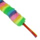 image 2 of Cat Kitten Catnip Filled Moody Moggy Rainbow Teaser Interactive Chaser Play Toy