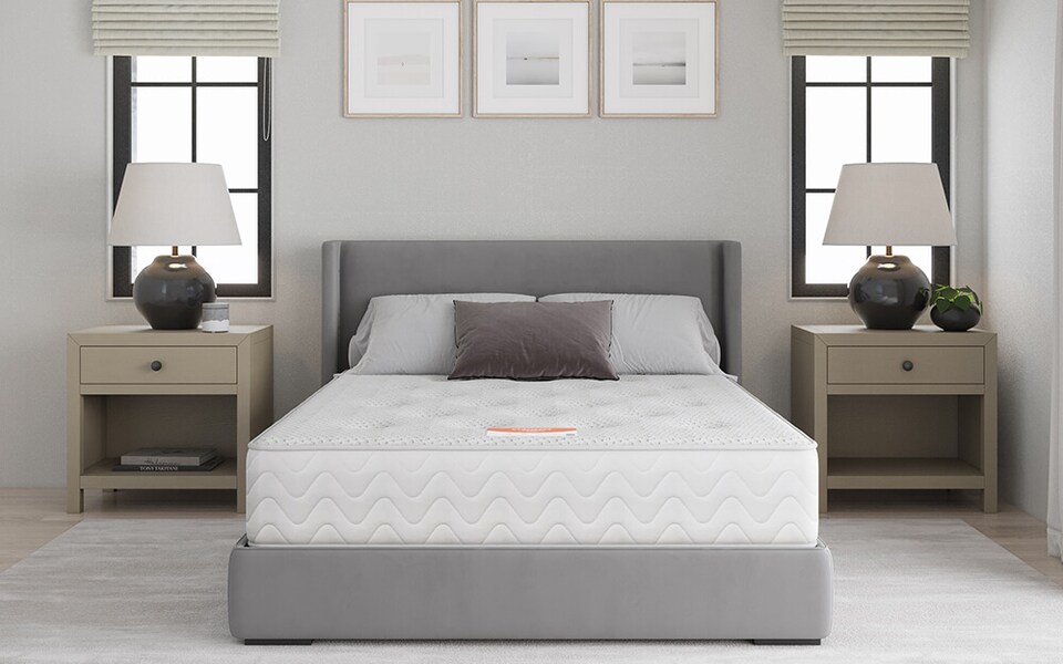 image 1 of Bodyshape Vitality Bamboo Memory Mattress King Size | White | King | 1
