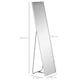 image 5 of HOMCOM Full Length Mirror Wall-Mounted, 160  40 cm Freestanding Rectangle Dressing Mirror for Bedroom, Living Room, Silver Frame