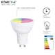 image 3 of 5W Smart WiFi GU10 LED Lamp Light Bulbs 5W, RGB W WW, Dimmable Colour Changing Mood Light bulb