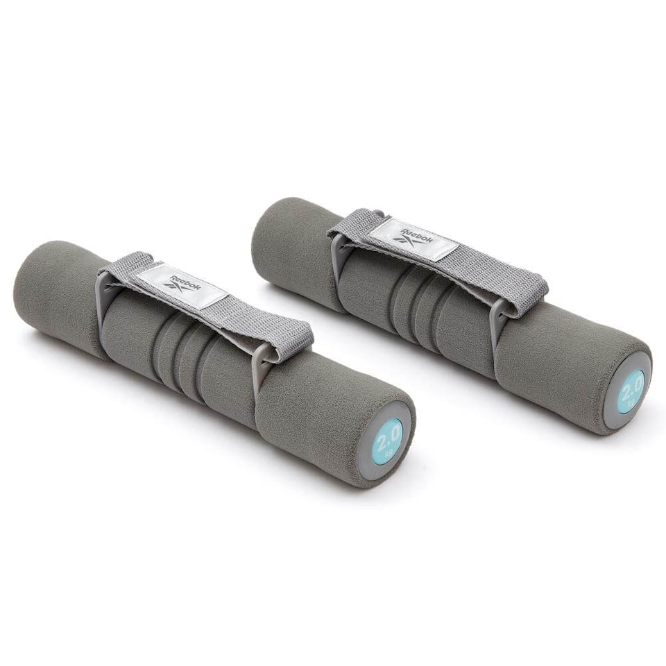 image 1 of Reebok Softgrip Dumbbells - 2kg Pair