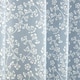 image 3 of Sade Eyelet Curtains - Blue - 229x229cm