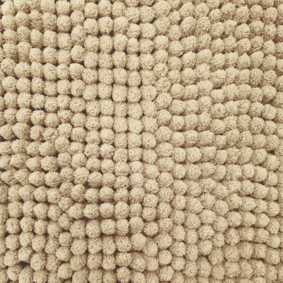 image 1 of Chenille Bobble Bath Mat Non-Slip 50 x 80cm - Sage Green