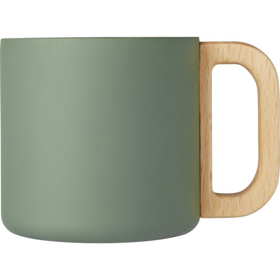 image 1 of Seasons Bjorn Plain Stainless Steel 360ml Mug - Heather Green - One Size