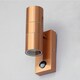 image 3 of CGC MIA Copper Dual Outdoor Wall Light With Motion Sensor Copper