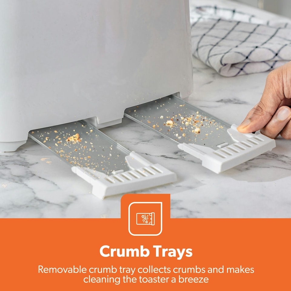 image 1 of GEEPAS Electric Kettle 4 Slice Bread Toaster & Microwave Set| Whute | White