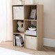 image 10 of OHS 2 Pack Folding Storage Cubes Soft Matte Velvet Collapsible Home Modern Storage Organiser Space Saving Square Ottoman Boxes Black