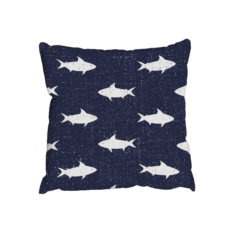 Nautical sharks (Outdoor Cushion)