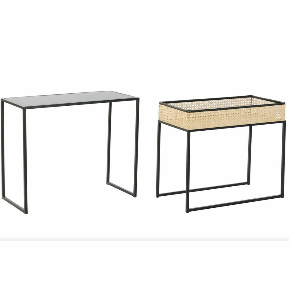 image 1 of Centre Table DKD Home Decor Black Natural 60 x 30 x 50 cm N/A