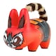 image 1 of Kidrobot Labbit Guardians Of The Galaxy Rocket Raccoon Vinyl Figure - Red - 7in